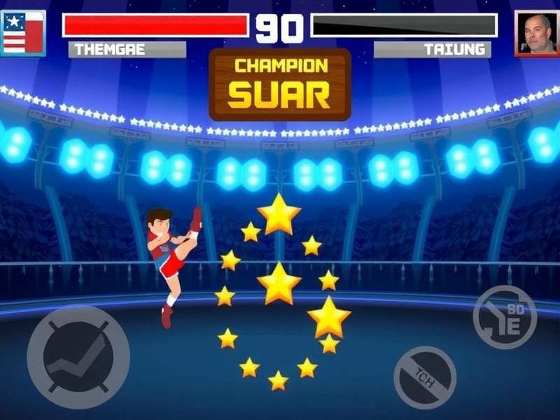 Champion Kick Star Game Screenshot